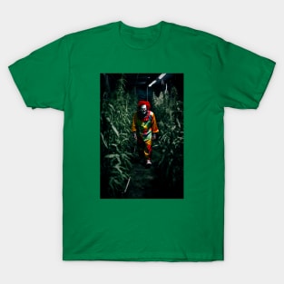 Clown In A Weed Garden T-Shirt